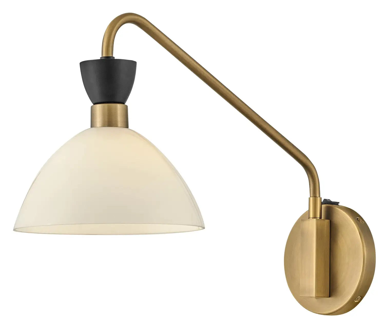 LARK, SIMON SINGLE LIGHT PLUG-IN SCONCE, WALL SCONCES