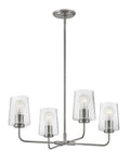 LARK, KLINE SINGLE TIER CHANDELIER, CHANDELIER LIGHT