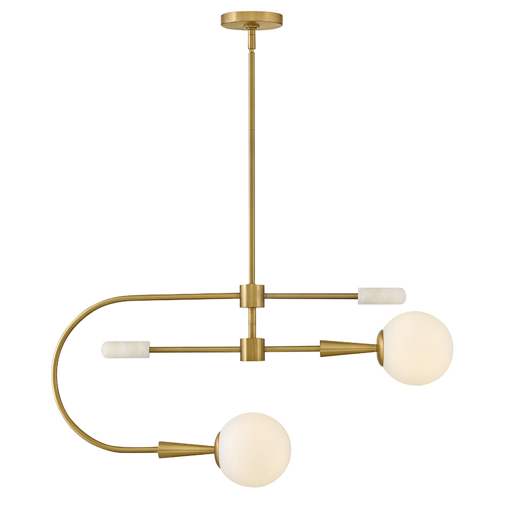 LARK, MAUDE SINGLE TIER, CHANDELIER LIGHT