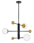 LARK, AUGGIE ADJUSTABLE MULTI TIER CHANDELIER, CHANDELIER LIGHT