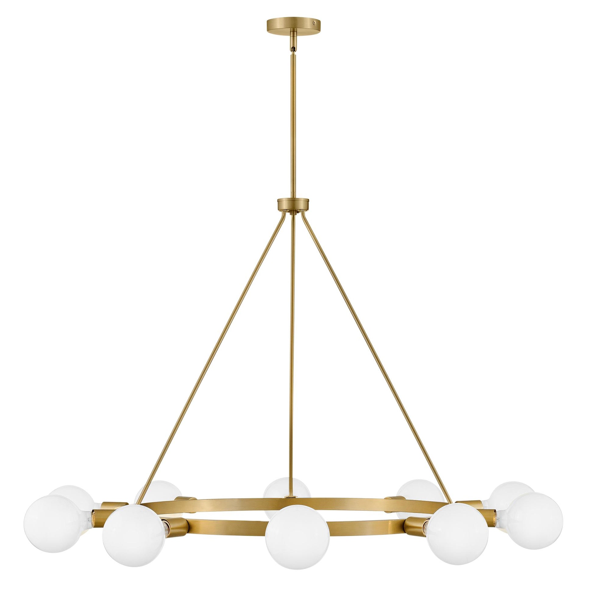 LARK, ORLA SINGLE TIER CHANDELIER, CHANDELIER LIGHT