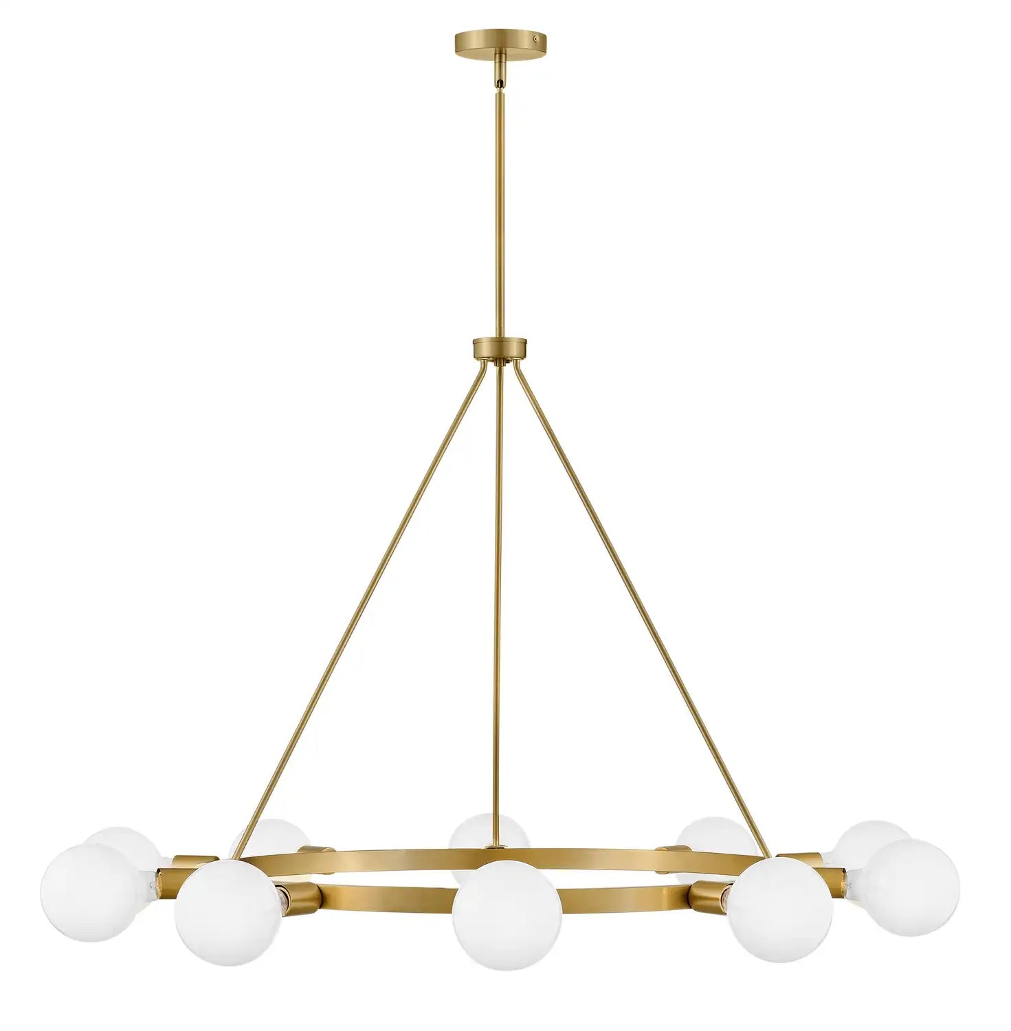 LARK, ORLA SINGLE TIER CHANDELIER, CHANDELIER LIGHT