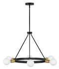 LARK, ORLA SINGLE TIER CHANDELIER, CHANDELIER LIGHT