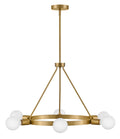LARK, ORLA SINGLE TIER CHANDELIER, CHANDELIER LIGHT