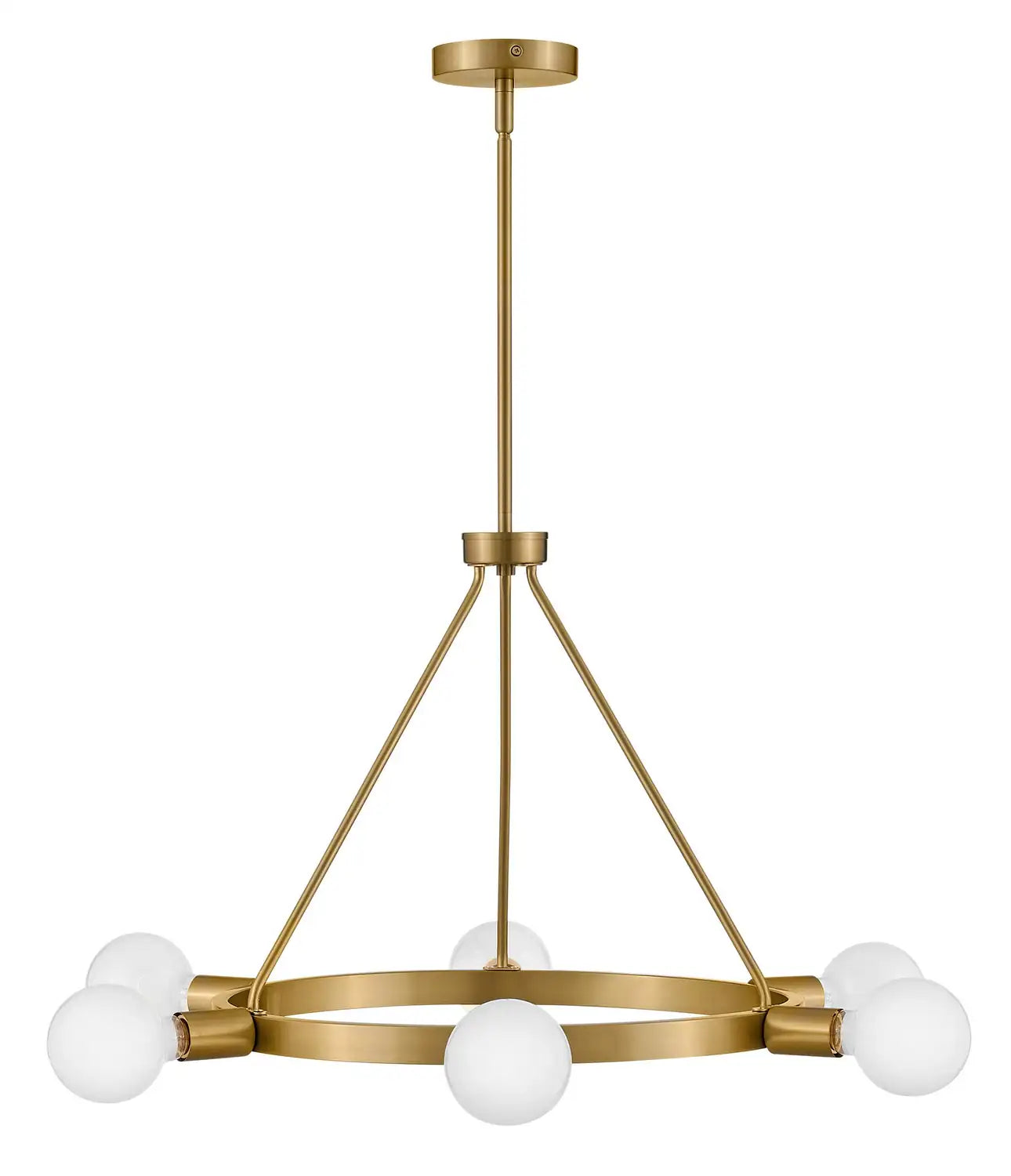 LARK, ORLA SINGLE TIER CHANDELIER, CHANDELIER LIGHT
