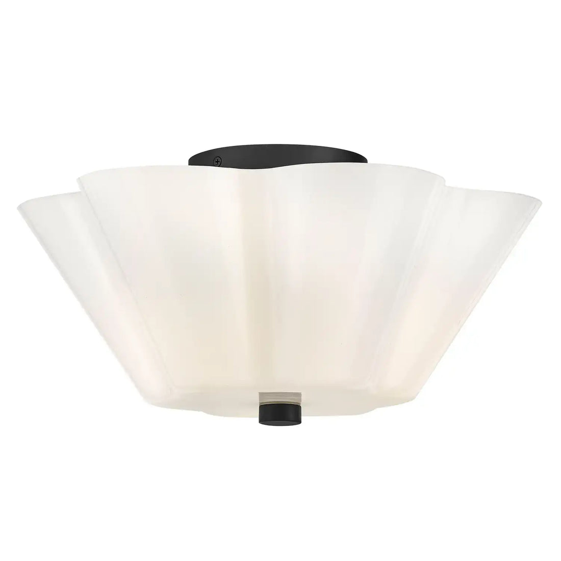 LARK, HONEY MEDIUM SEMI-FLUSH MOUNT, FLUSH MOUNT CEILING LIGHTS