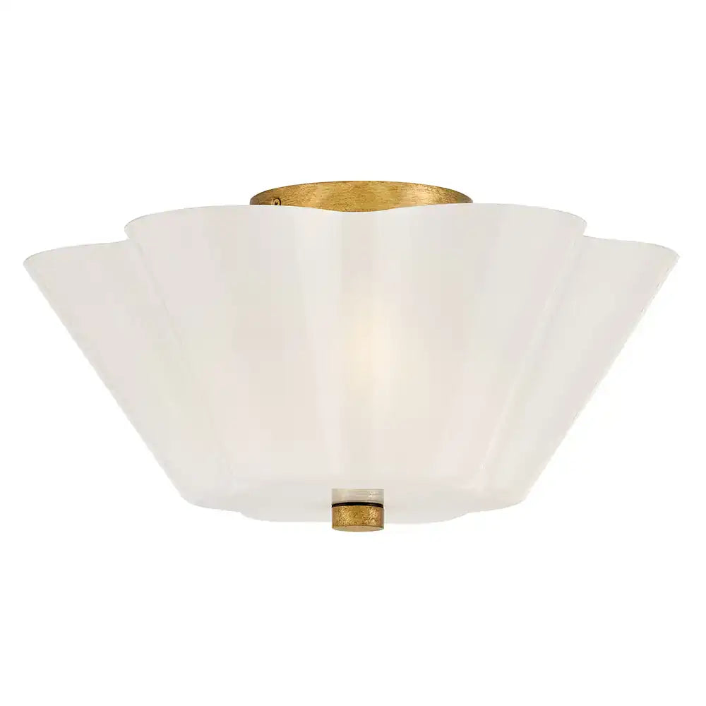 LARK, HONEY MEDIUM SEMI-FLUSH MOUNT, FLUSH MOUNT CEILING LIGHTS