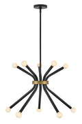 LARK, AXTON SINGLE TIER CHANDELIER, CHANDELIER LIGHT