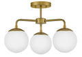 LARK, JULEP SEMI-FLUSH MOUNT, SEMI FLUSH MOUNT LIGHT