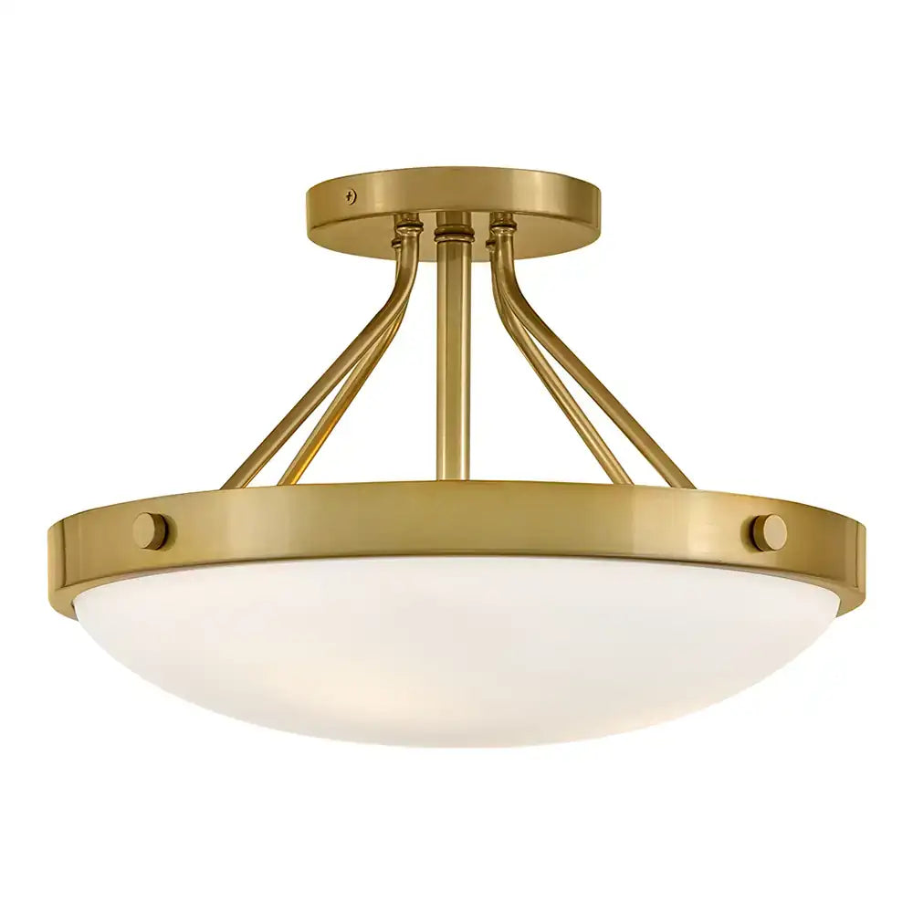 LARK, GUS MEDIUM SEMI-FLUSH MOUNT, FLUSH MOUNT CEILING LIGHTS
