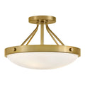 LARK, GUS MEDIUM SEMI-FLUSH MOUNT, FLUSH MOUNT CEILING LIGHTS