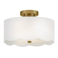 LARK, BLISS MEDIUM SEMI-FLUSH MOUNT, FLUSH MOUNT CEILING LIGHTS