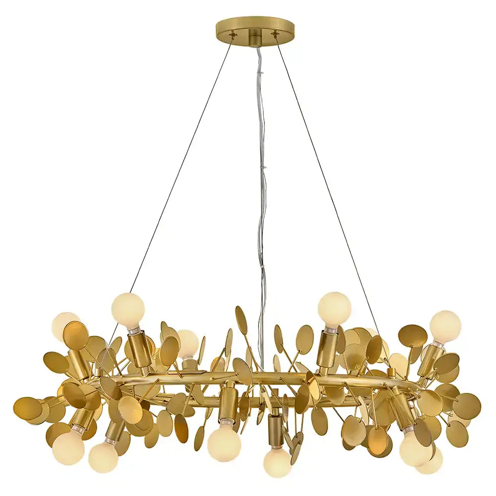 LARK, LOLLI MEDIUM SINGLE TIER CHANDELIER, CHANDELIER LIGHT