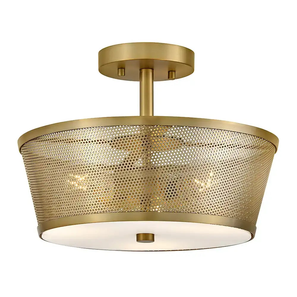 LARK, CASH MEDIUM SEMI-FLUSH MOUNT, FLUSH MOUNT CEILING LIGHTS