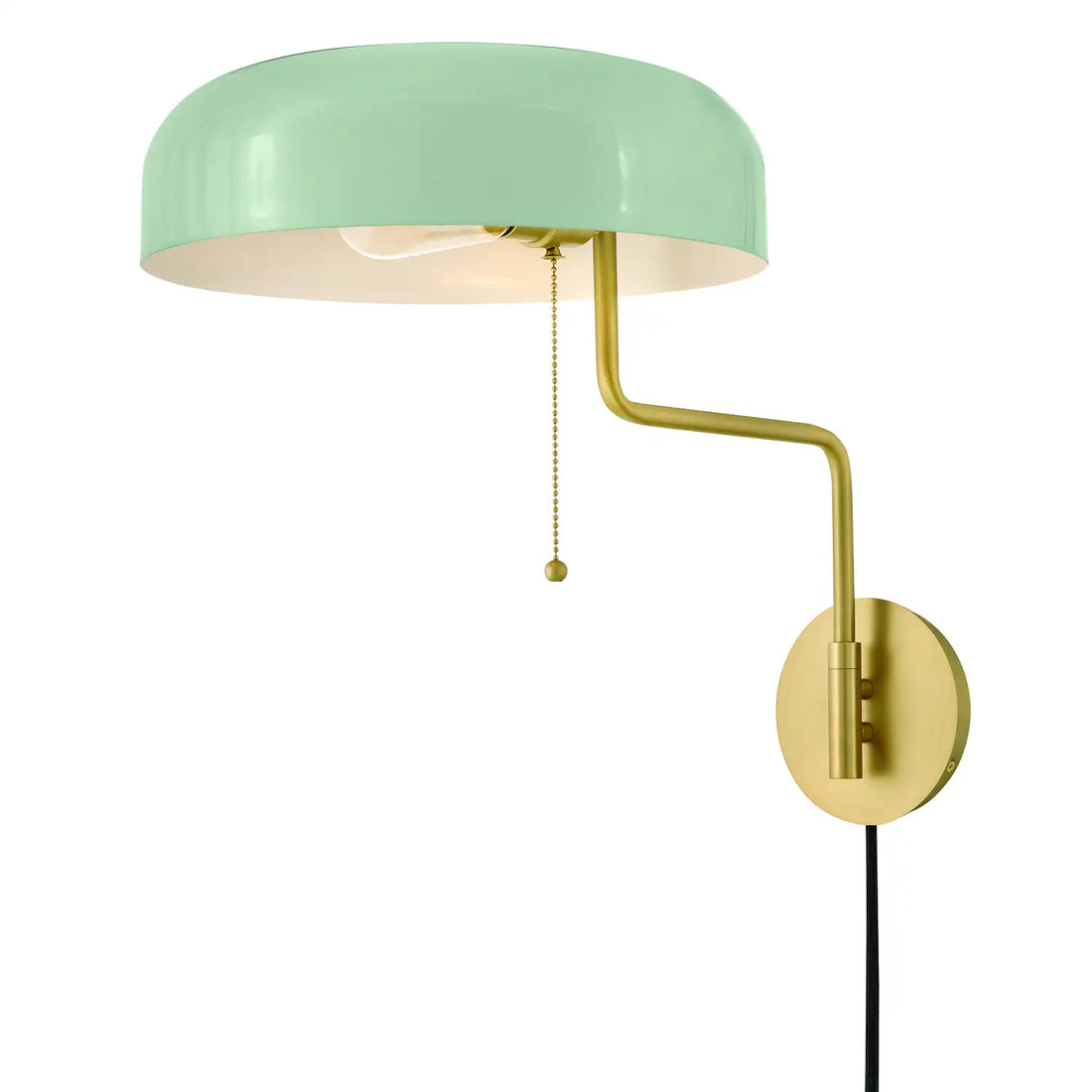 LARK, LEDGER SWING ARM SINGLE LIGHT SCONCE, BATH VANITY LIGHT
