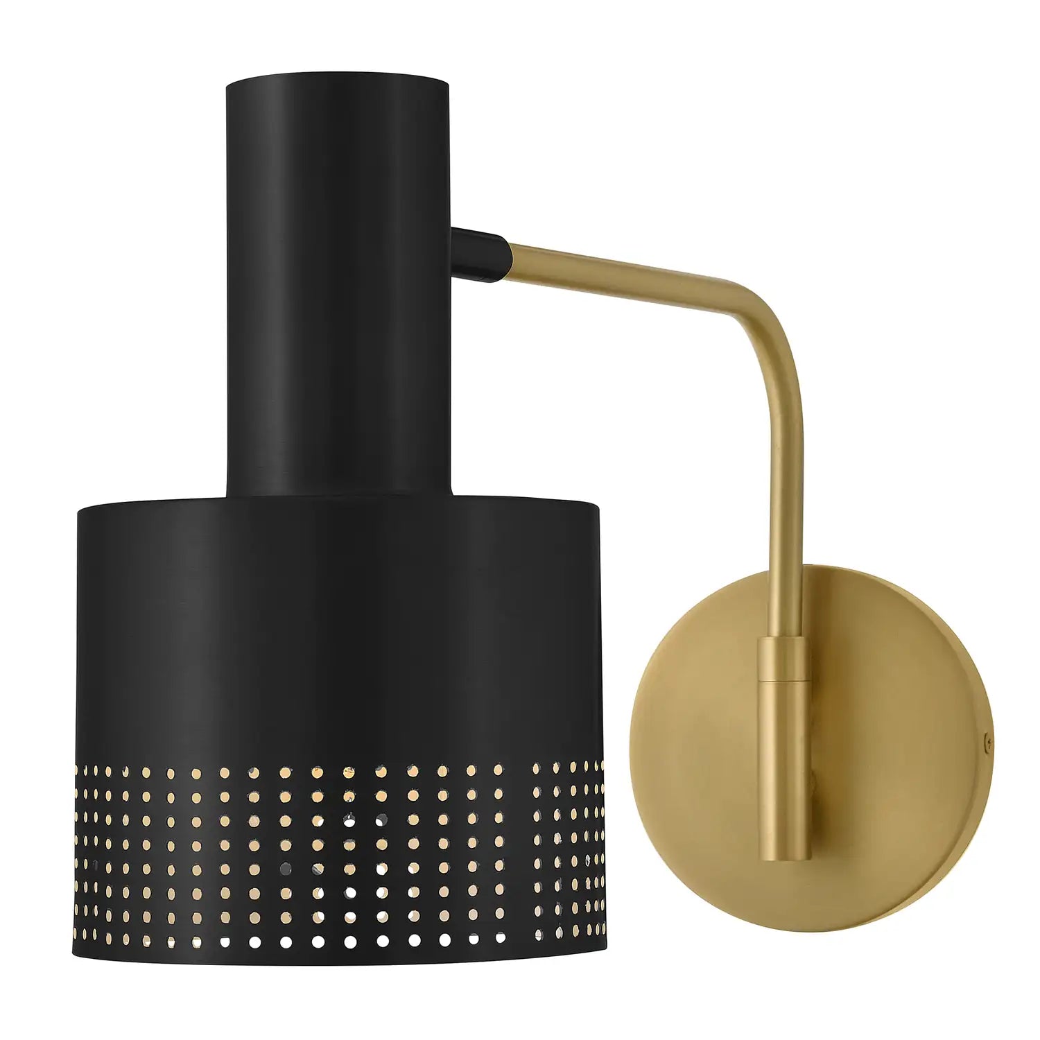 LARK, CASEY SWING ARM SINGLE LIGHT SCONCE, WALL SCONCES