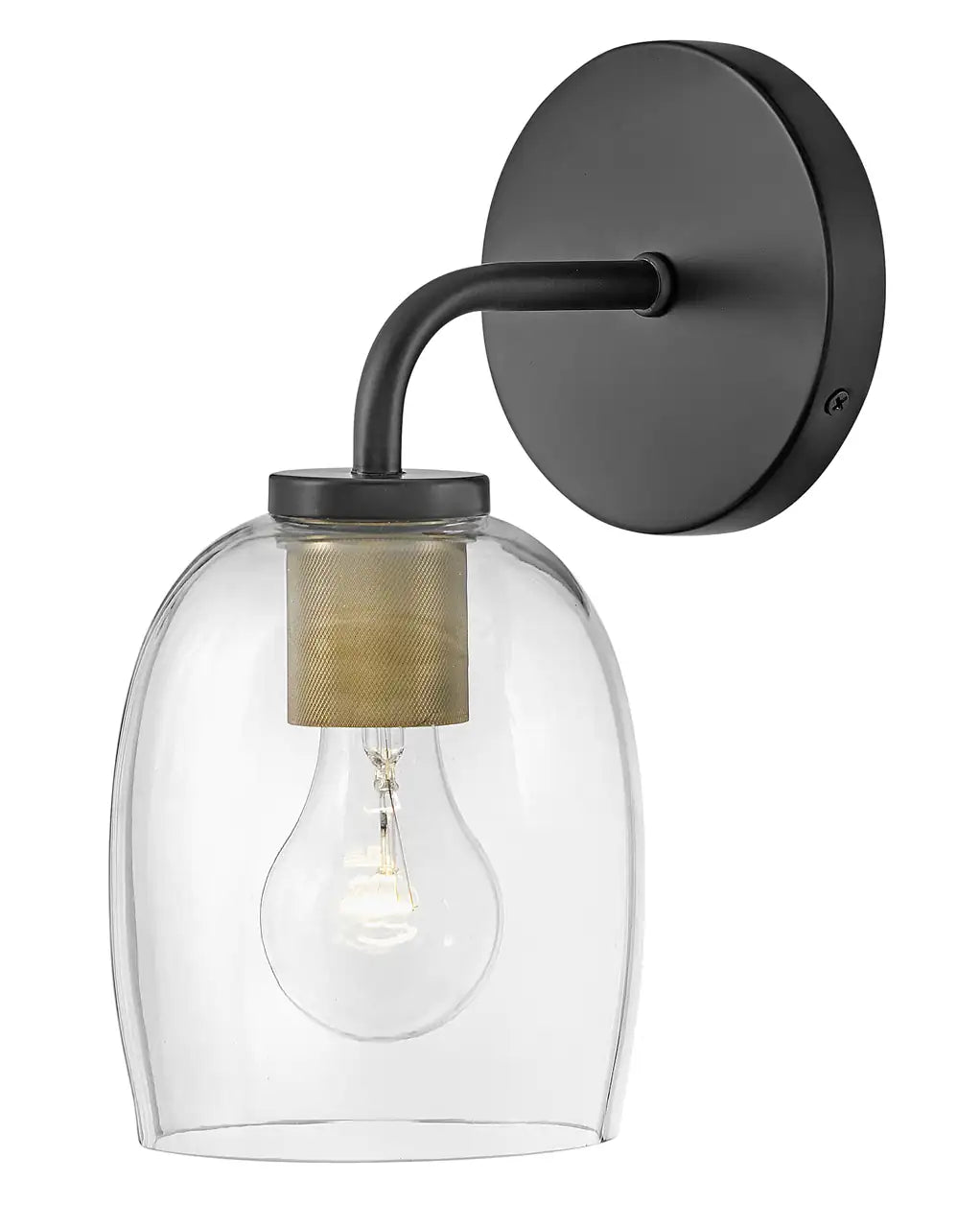 LARK, PERCY SINGLE LIGHT VANITY, WALL SCONCES