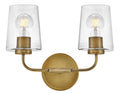 LARK, KLINE TWO LIGHT VANITY, VANITY LIGHT