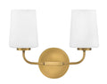 LARK, KLINE TWO LIGHT VANITY, VANITY LIGHT