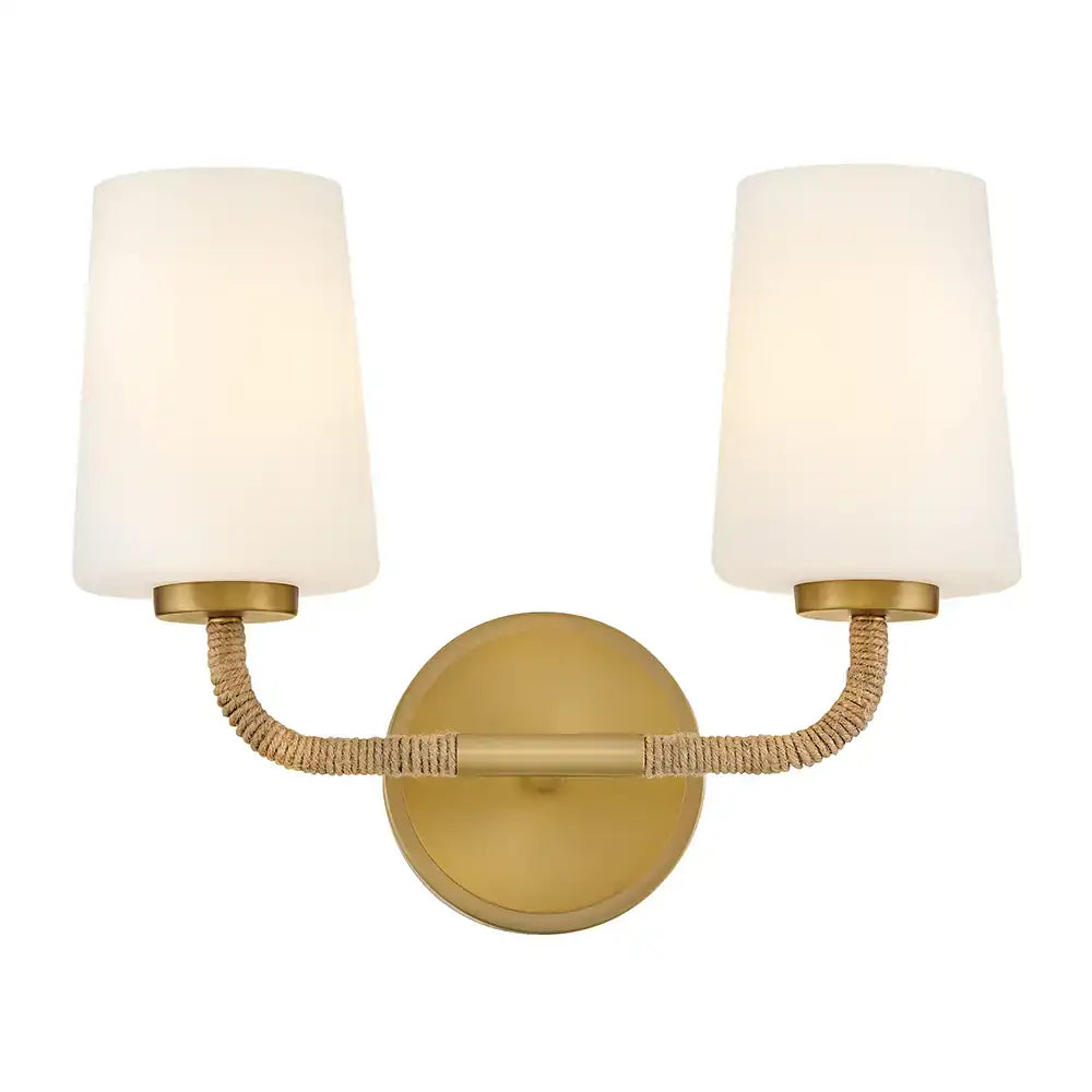 LARK, KLINE SMALL TWO LIGHT VANITY, BATH VANITY LIGHT