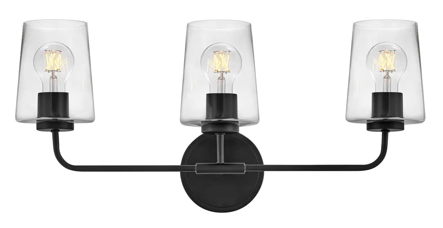 LARK, KLINE THREE LIGHT VANITY, VANITY LIGHT