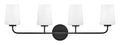 LARK, KLINE FOUR LIGHT VANITY, VANITY LIGHT