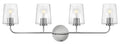 LARK, KLINE FOUR LIGHT VANITY, VANITY LIGHT