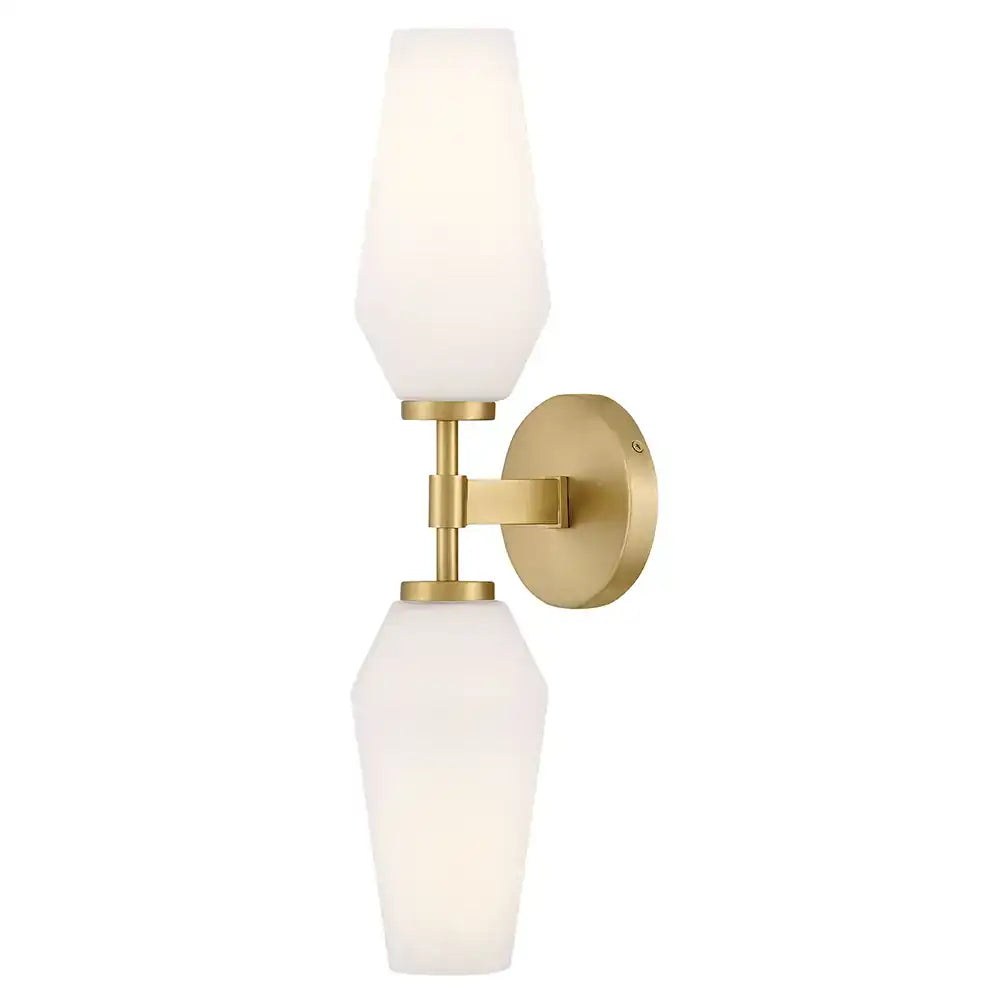 LARK, GIO LARGE TWO LIGHT SCONCE, WALL SCONCES