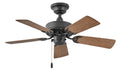 Hinkley, CABANA FAN, OUTDOOR CEILING FAN