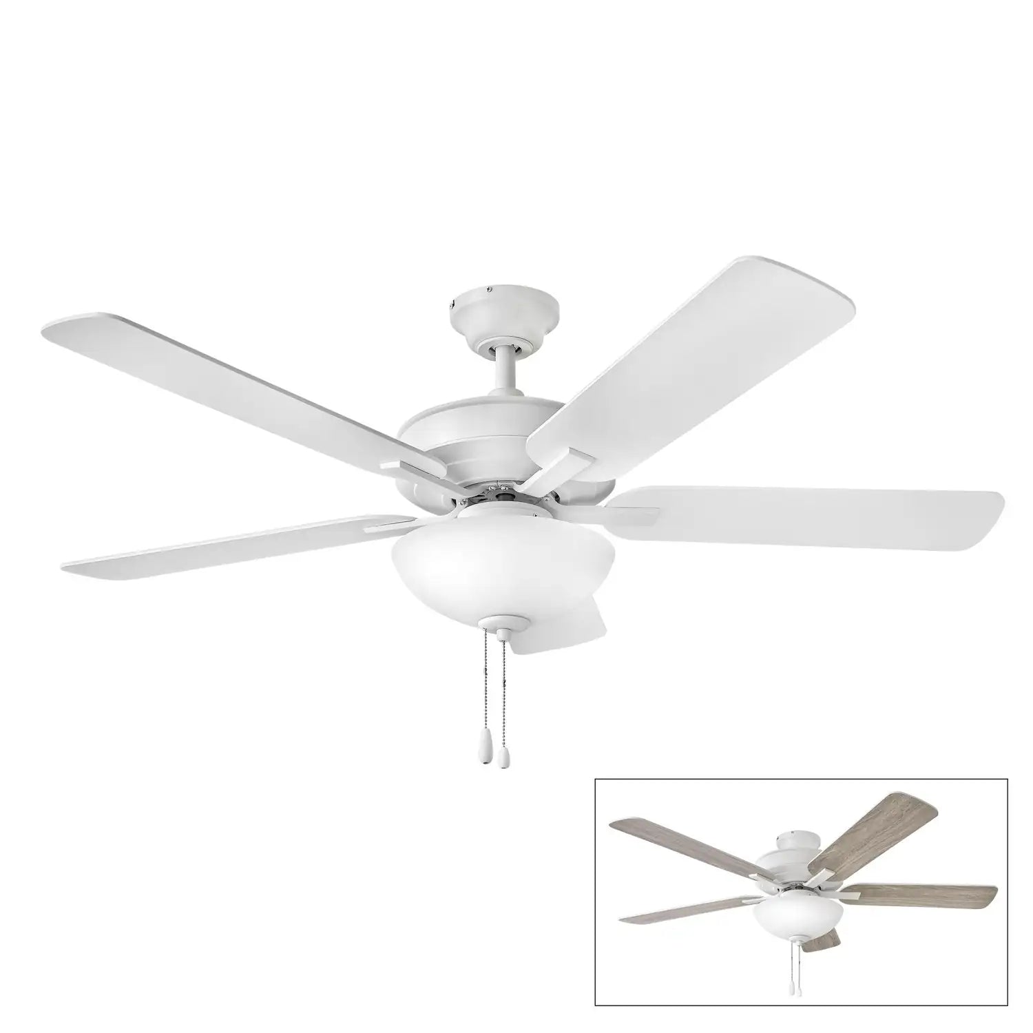 Hinkley, METRO ILLUMINATED LED FAN, INDOOR CEILING FANS