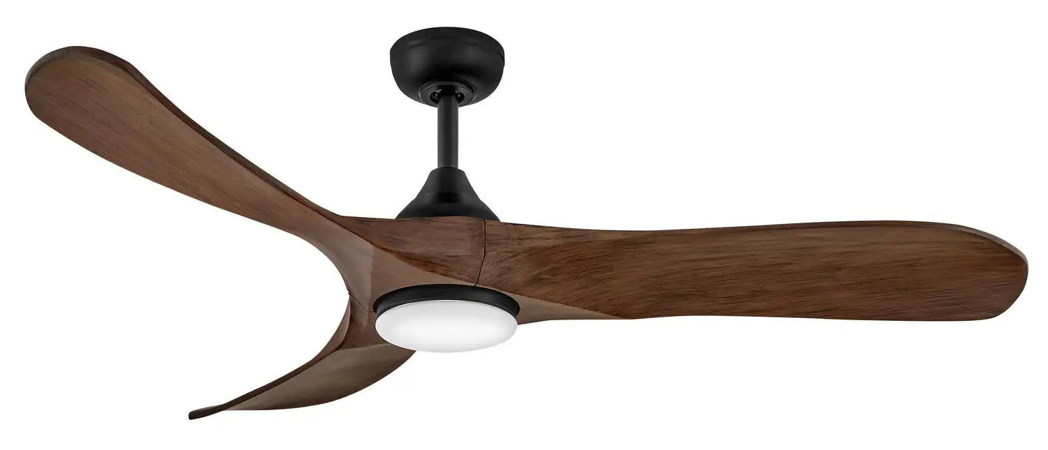 HINKLEY FAN, SWELL ILLUMINATED FAN, INDOOR CEILING FANS