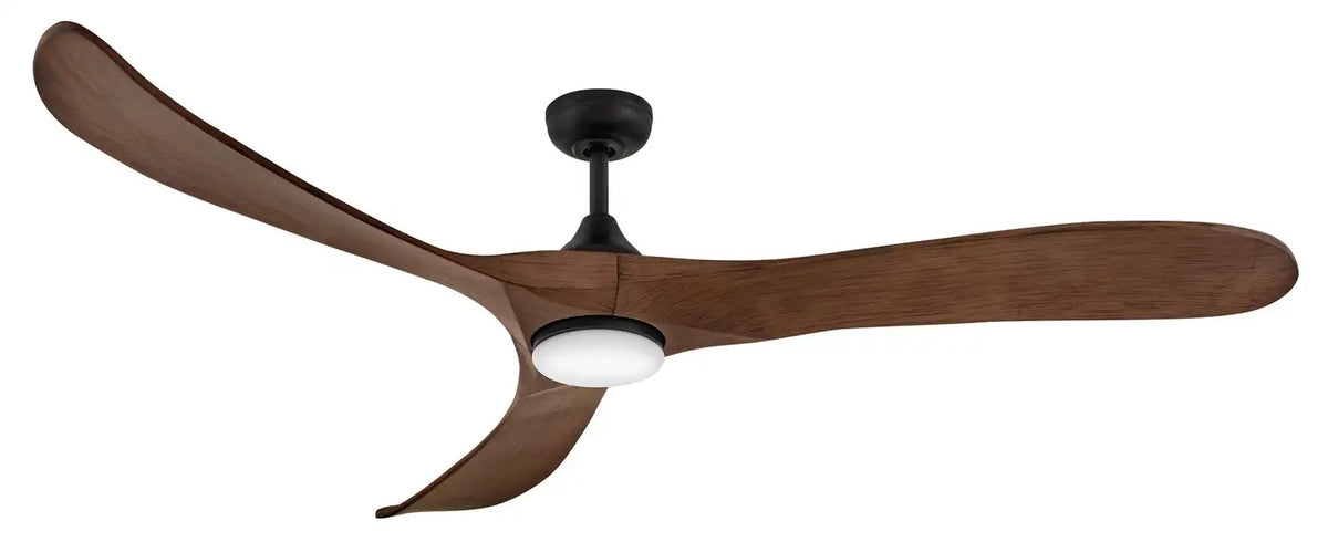 HINKLEY FAN, SWELL ILLUMINATED FAN, INDOOR CEILING FANS