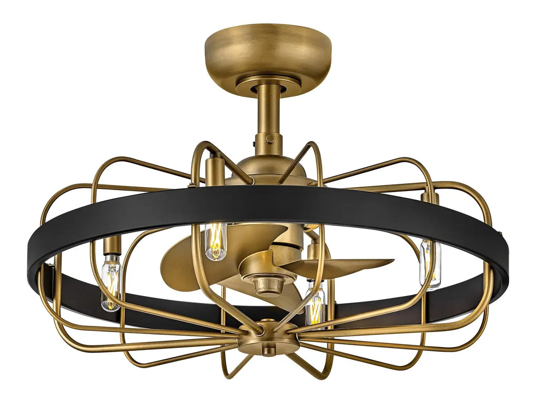 Hinkley, ELI LED FANDELIER, INDOOR CEILING FANS