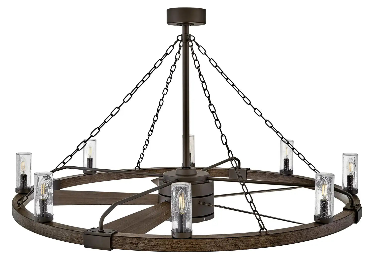 Hinkley, SAWYER LED SMART FANDELIER, OUTDOOR CEILING FAN