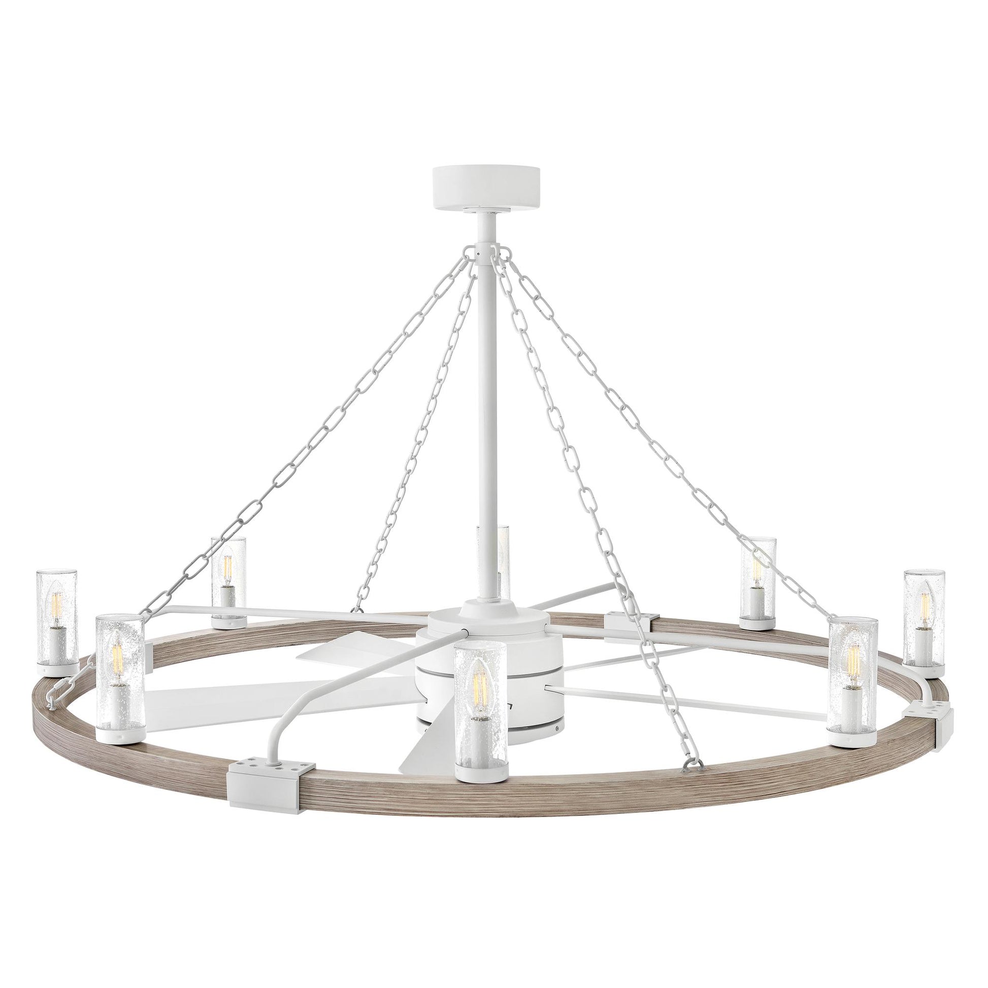 HINKLEY, SAWYER LED SMART FANDELIER, OUTDOOR CEILING FAN