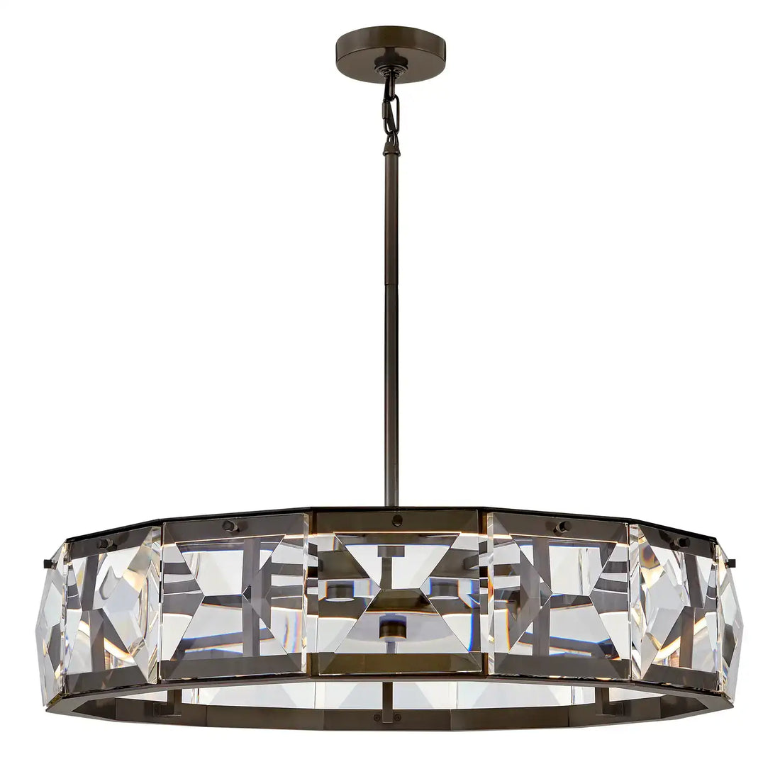 FREDRICK RAMOND, Jolie LED Drum Chandelier, PENDANT LIGHT