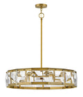FREDRICK RAMOND, JOLIE DRUM CHANDELIER, PENDANT LIGHT