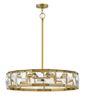 FREDRICK RAMOND, JOLIE DRUM CHANDELIER, PENDANT LIGHT