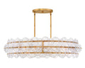 FREDRICK RAMOND, RENE DRUM CHANDELIER, PENDANT LIGHT