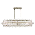 FREDRICK RAMOND, RENE DRUM CHANDELIER, PENDANT LIGHT