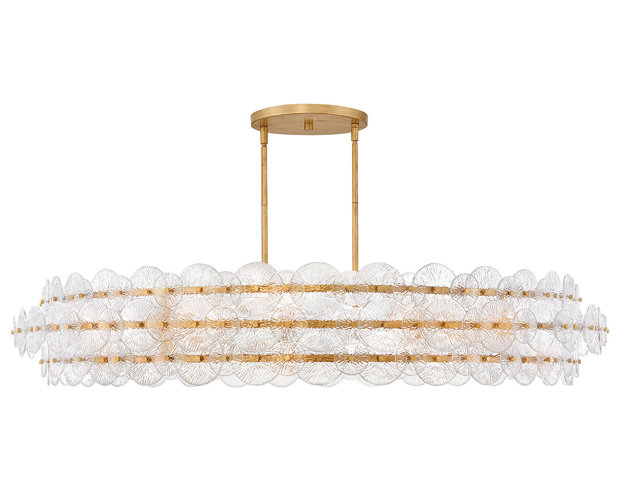FREDRICK RAMOND, RENE DRUM CHANDELIER, PENDANT LIGHT