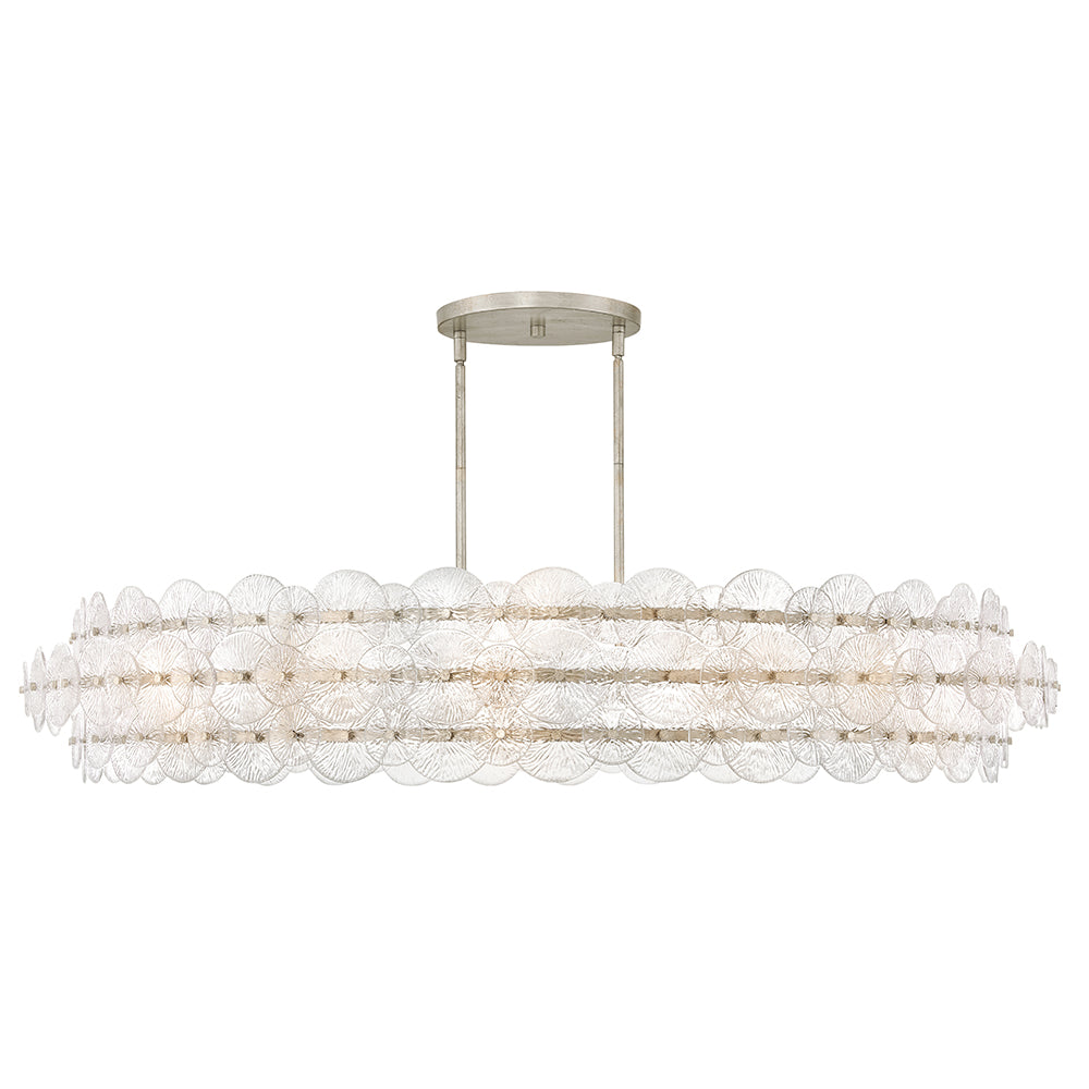 FREDRICK RAMOND, RENE DRUM CHANDELIER, PENDANT LIGHT