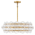 FREDRICK RAMOND, RENE DRUM CHANDELIER, PENDANT LIGHT