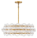 FREDRICK RAMOND, RENE DRUM CHANDELIER, PENDANT LIGHT