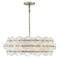 FREDRICK RAMOND, RENE DRUM CHANDELIER, PENDANT LIGHT