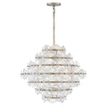 FREDRICK RAMOND, RENE MULTI TIER CHANDELIER, PENDANT LIGHT