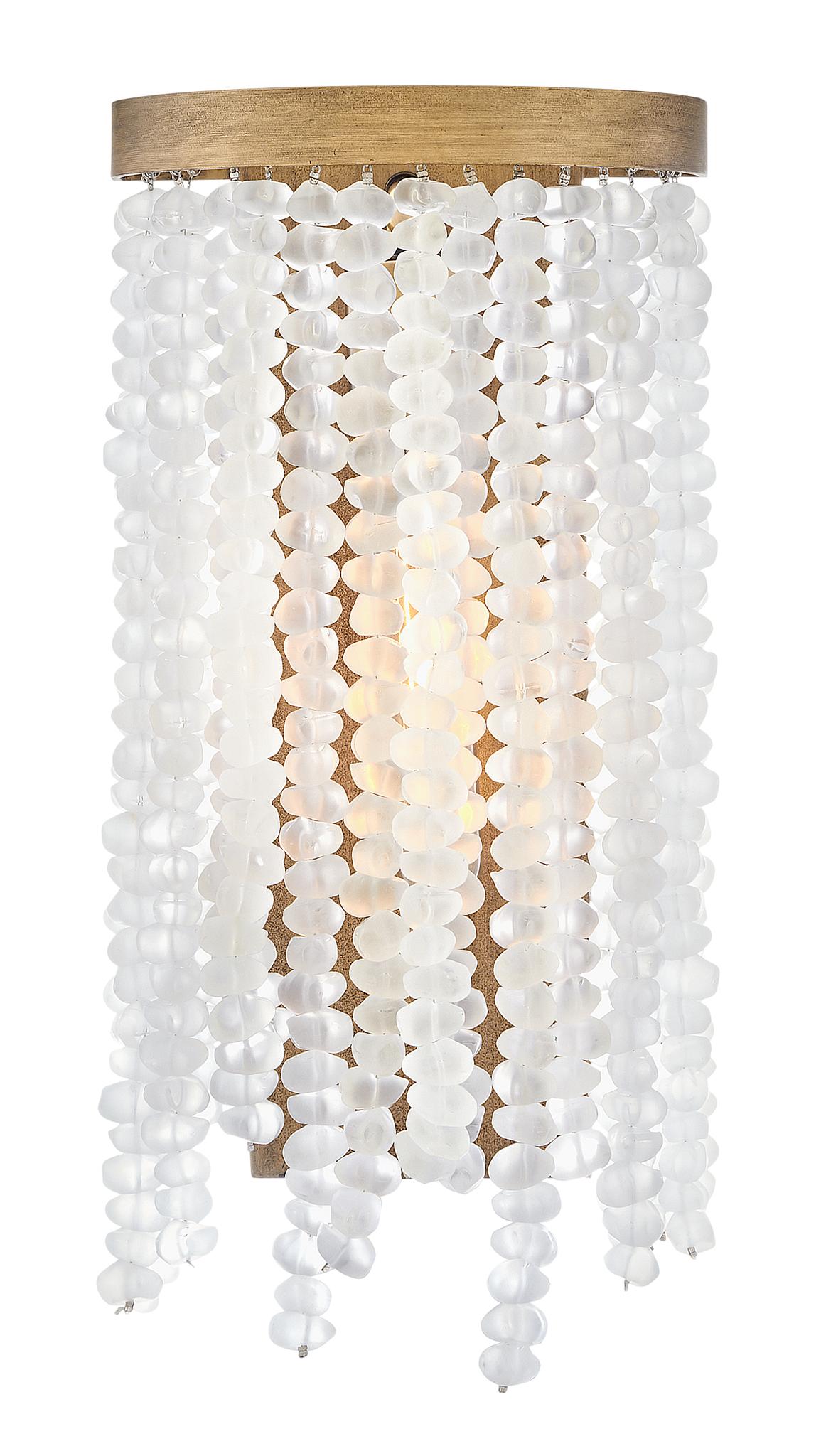 FREDRICK RAMOND, DUNE SCONCE VANITY, WALL SCONCES