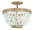FREDRICK RAMOND, DUNE SEMI-FLUSH MOUNT, FLUSH MOUNT CEILING LIGHTS 