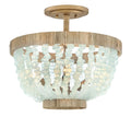 FREDRICK RAMOND, DUNE SEMI-FLUSH MOUNT, FLUSH MOUNT CEILING LIGHTS
