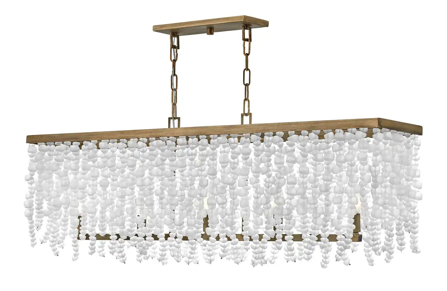 FREDRICK RAMOND, Dune Five Light Linear, PENDANT LIGHT